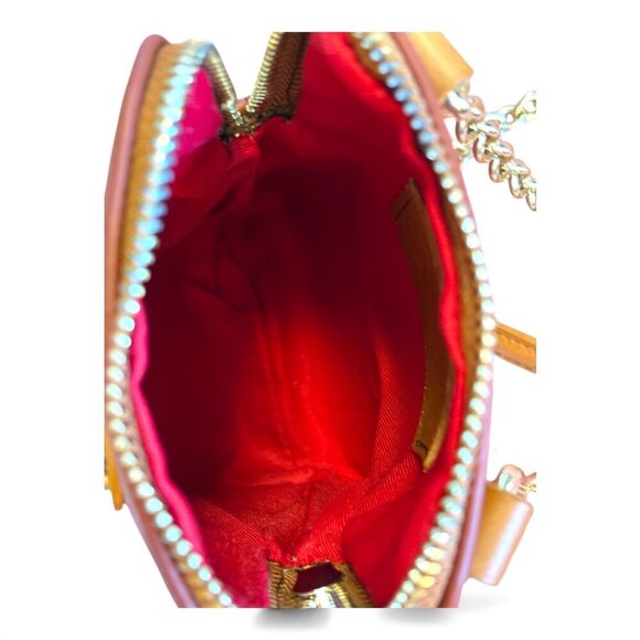 Valentina Purple Genuine Italian Pebbled Leather crossbody/bag/phone/purse - Picture 8 of 10